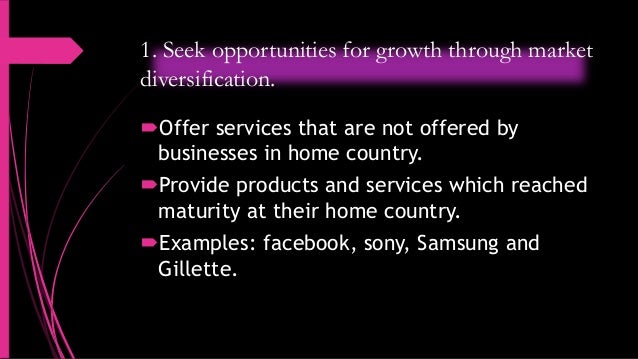 why do companies decide to enter a foreign market why do companies globalize